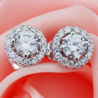 皇家珠宝  奢华系列 18K钻石耳环